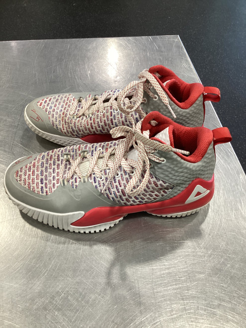 Vist Large View of Product Image Which is Used Peak Basketball Shoes M White Senior 9