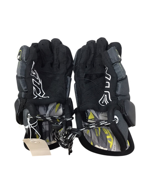 Vist Large View of Product Image Which is Used STX STALLION 200 Lacrosse Gloves Mens Black SM