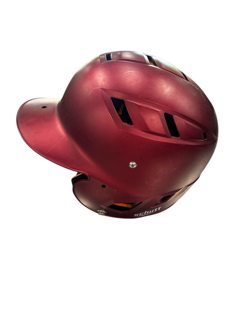 Vist Large View of Product Image Which is Used Schutt SCHUTT HELMET NO MASK Batting Helmet No Mask Maroon One Size