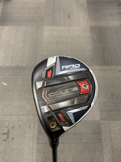 Vist Large View of Product Image Which is Used Cobra KING RADSPEED Mens Fairway Wood LH 3 Wood
