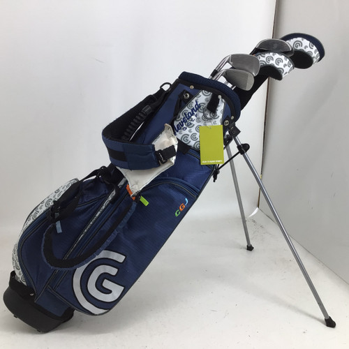 Vist Large View of Product Image Which is Used Cleveland CGJ JR 10-12 6PC PACKAGE SET Jr Package Set RH Navy Blue 6 Piece