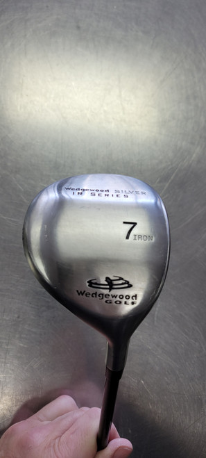 Vist Large View of Product Image Which is Used Wedgewood SILVER IR SERIES Mens Fairway Wood RH 7 Wood