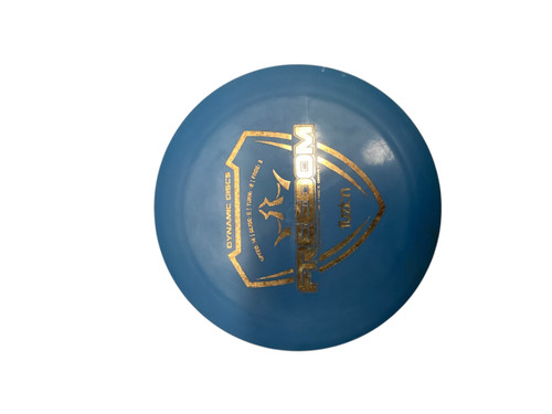 Vist Large View of Product Image Which is Used Dynamic Discs FUZION Disc Golf Driver Royal Blue