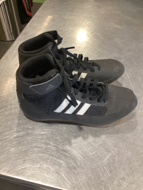 Vist Large View of Product Image Which is Used Adidas Wrestling Shoes Black Junior 03