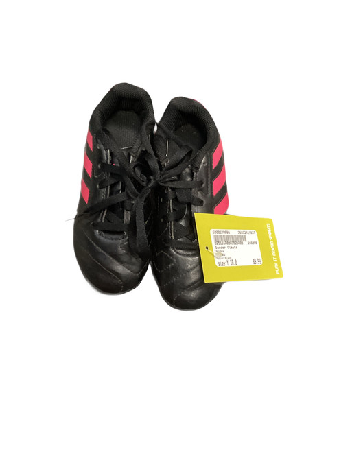 Vist Large View of Product Image Which is Used Adidas Soccer Cleats Black Youth 10.0