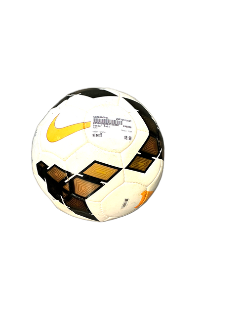 Vist Large View of Product Image Which is Used Nike TEAM All Size Soccer Ball White 5