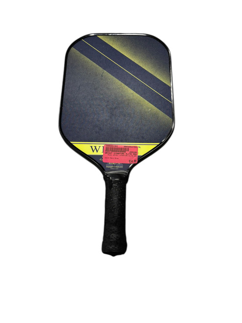Vist Large View of Product Image Which is Used WRIGHT SIGNATURE ELITE PRO Pickleball Racquet Navy Blue