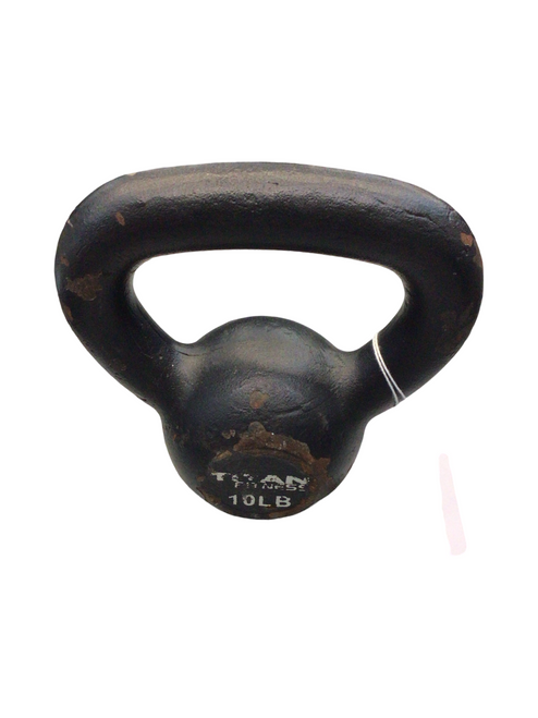 Vist Large View of Product Image Which is Used Kettle Dumbbell (Each) Black 10 lb