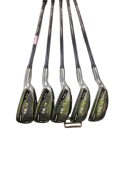 Vist Large View of Product Image Which is Used Tour Edge HL4 Mens Iron Set RH 7I-PW