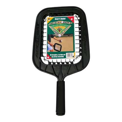 Vist Large View of Product Image Which is Used Accubat COACHES HELPER BB/SB Other Bat Black 19"
