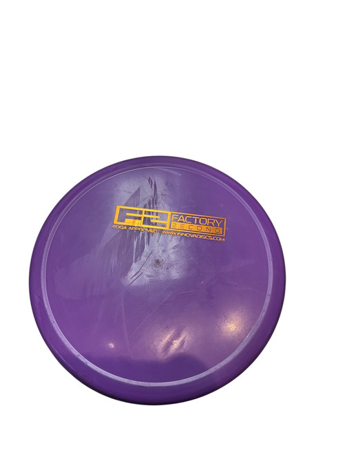 Vist Large View of Product Image Which is Used F2 FACTORY 2ECOND PUTTER Disc Golf Putter Purple