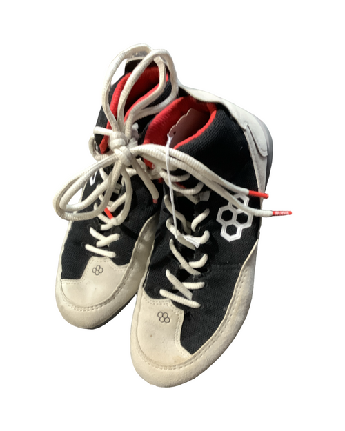 Vist Large View of Product Image Which is Used Rudis Wrestling Shoes White Senior 5