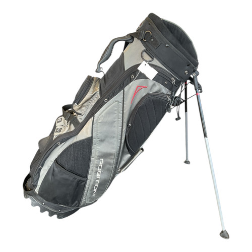 Vist Large View of Product Image Which is Used Acuity POSITION STAND BAG Mens Stand Bag Black