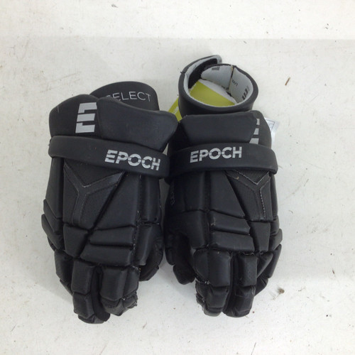 Vist Large View of Product Image Which is Used Epoch INTEGRA 12 IN MD LAX GLOVES Lacrosse Gloves Junior Black 12"