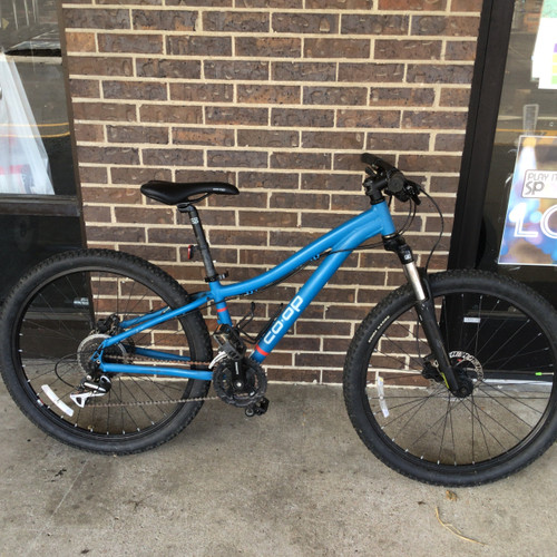 Vist Large View of Product Image Which is Used 2017 CO-OP CYCLES DRT 1.0 MTN BIKE Mountain Bike Mens Royal Blue 33-37cm - 13-14" - XS Frame