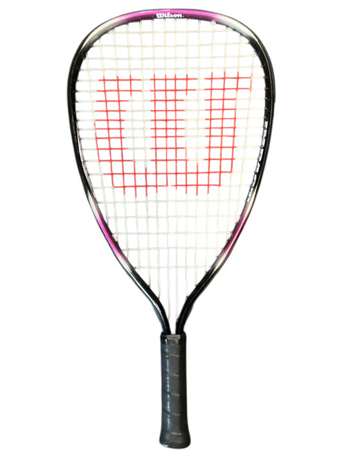 Vist Large View of Product Image Which is Used Wilson IMPACT Adult Racquetball Racquet Royal Blue Unknown
