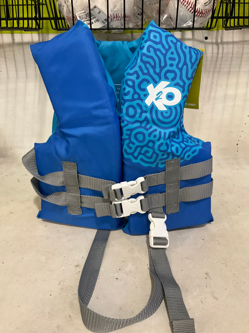 Vist Large View of Product Image Which is Used Youth PFD Royal Blue Child 30-50