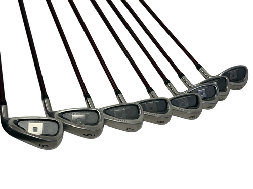 Vist Large View of Product Image Which is Used ONOFF Tungsten Mens Golf Iron Set RH 5I-SW w/ Smooth Kick MP-5081 56g R-Flex Shafts +1/4"