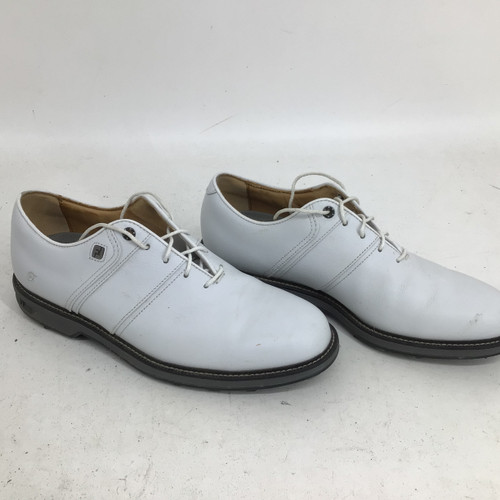 Vist Large View of Product Image Which is Used Foot Joy MYJOYS PREMIERE SR 8.5 SHOES Mens Golf Shoes White Senior 8.5