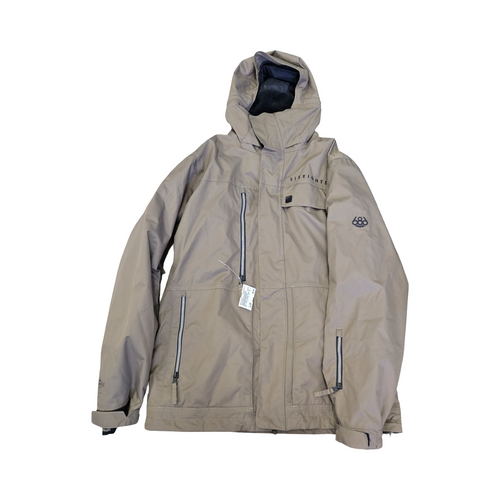 Vist Large View of Product Image Which is Used 686 SNOW JACKET MENS MD Outerwear Heavy Jacket M Brown MD
