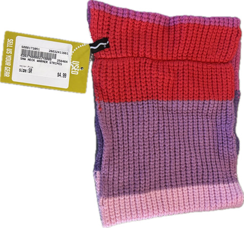 Vist Large View of Product Image Which is Used Outerwear Neck Warmer  Pink Senior