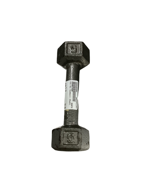 Vist Large View of Product Image Which is Used Hex Dumbbell (Each) 5 lb