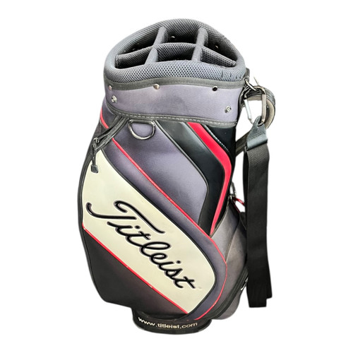 Vist Large View of Product Image Which is Used Titleist STAFF BAG Mens Cart Bag Black
