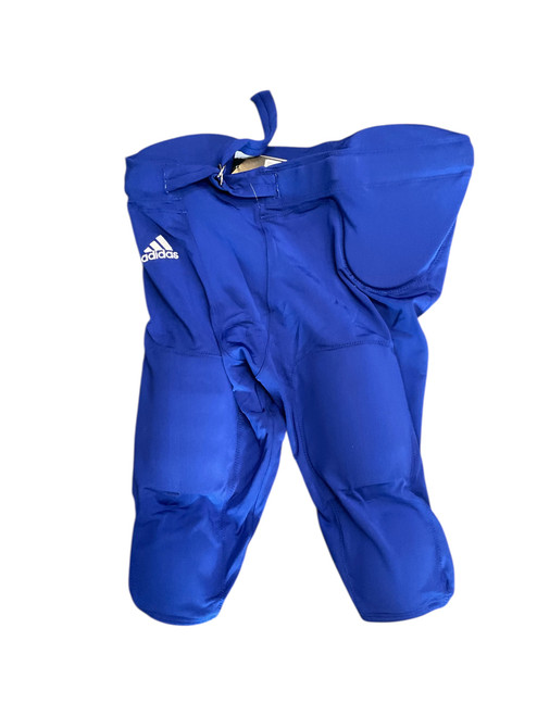 Vist Large View of Product Image Which is Used Adidas Adult FB Integrated Pants Royal Blue 2X