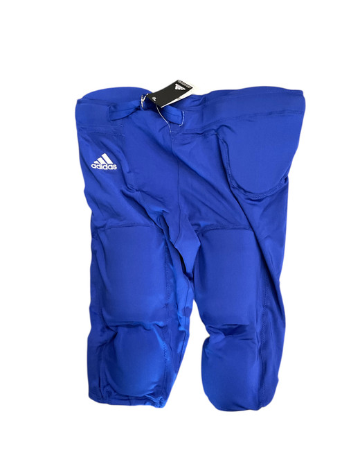 Vist Large View of Product Image Which is Used Adidas Adult FB Integrated Pants Royal Blue 2X