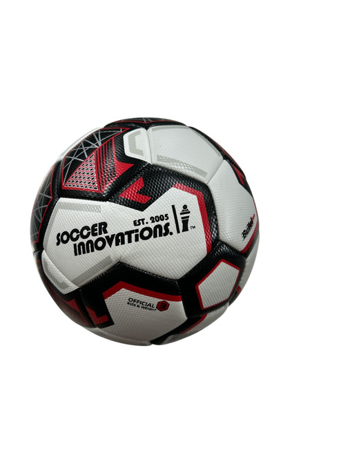 Vist Large View of Product Image Which is Used SOCCER INNOVATION BALL SZ3 All Size Soccer Ball White And Red 3