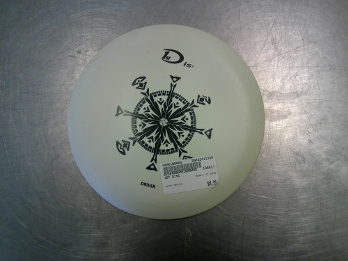 Vist Large View of Product Image Which is Used 1ST DISC Disc Golf Driver White