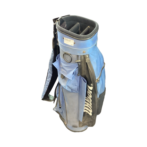 Vist Large View of Product Image Which is Used Wilson Mens Cart Bag Royal Blue