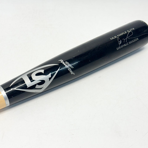 Vist Large View of Product Image Which is Used Louisville Slugger MAPLE EJ74 BB/SB Wood Bat 32"