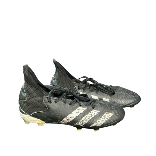 Vist Large View of Product Image Which is Used Adidas Soccer Cleats Black Senior 8.5
