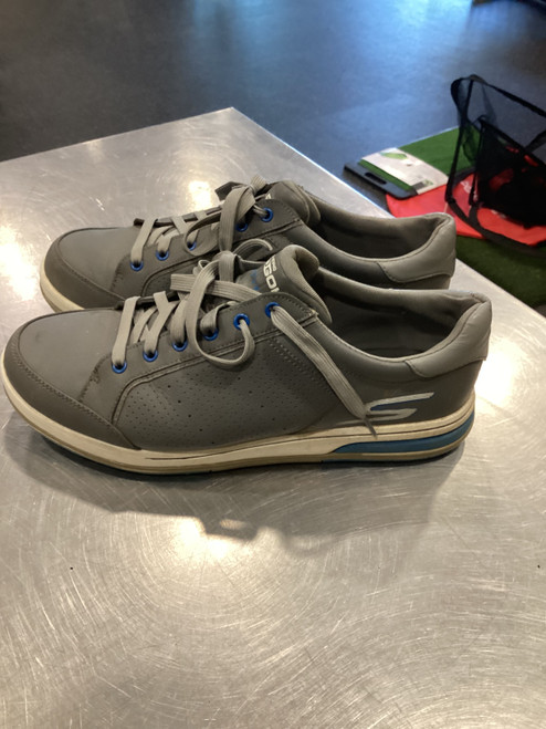 Vist Large View of Product Image Which is Used Sketchers Mens Golf Shoes Grey Senior 9.5