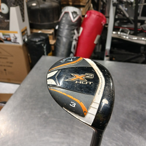 Vist Large View of Product Image Which is Used Callaway X2 HOT Mens Fairway Wood RH 3 Wood