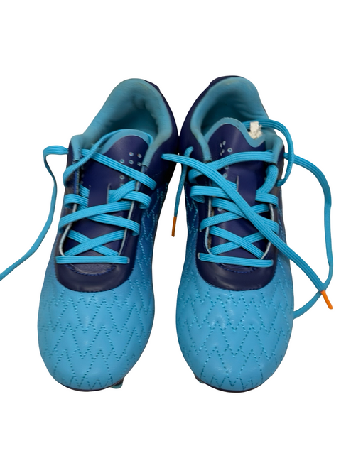 Vist Large View of Product Image Which is Used Under Armour MAGNETICO SELECT 2.0 3025644-400 Soccer Cleats Carolina Blue And Navy Blue Junior 05.5 - Like New