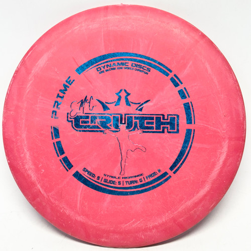 Vist Large View of Product Image Which is Used Dynamic Discs PRIME EMAC TRUTH Disc Golf Mid Range Red 178g