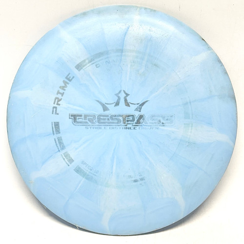 Vist Large View of Product Image Which is Used Dynamic Discs PRIME TRESPASS Disc Golf Driver Royal Blue 172g