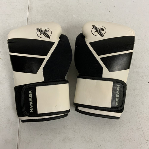 Vist Large View of Product Image Which is Used Hayabusa 8OZ Boxing Gloves White SM