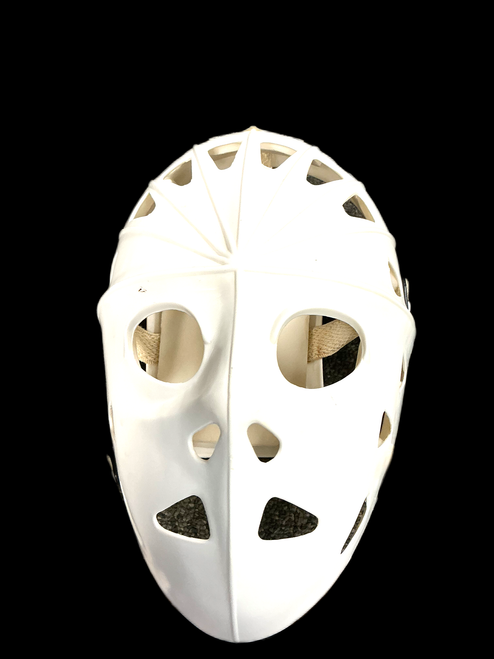 Vist Large View of Product Image Which is Used Mylec GOAL MASK St Hcky Goalie Helmet Adt White Fits all