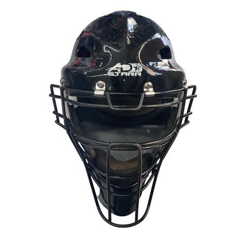 Vist Large View of Product Image Which is Used AD STARR CATCHERS HELMET Catchers Helmet w/Mask Black SM