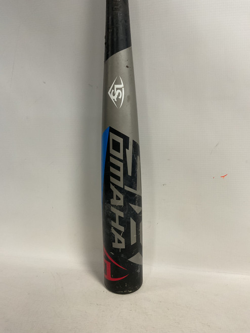 Vist Large View of Product Image Which is Used Louisville Slugger OMAHA BB/SB High School -3 Bat 33"