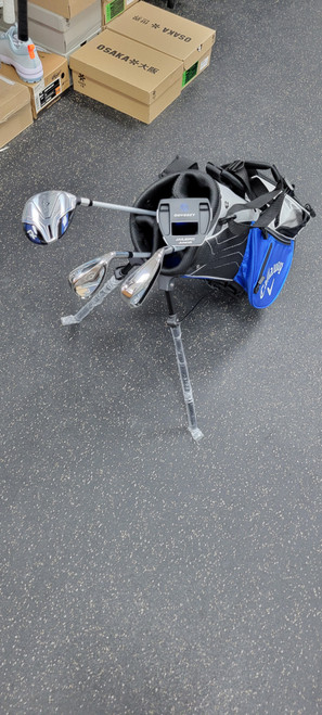 Vist Large View of Product Image Which is Callaway XJ 5 PIECE WITH BAG Jr Package Set RH Navy Blue 5 Piece