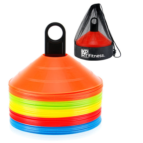 Vist Large View of Product Image Which is XPRT Fitness 50pc Cones w/ Carry Bag #ZD-AG2