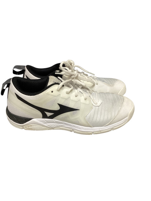 Vist Large View of Product Image Which is Used Mizuno VB Shoes Adult White Senior 9.5