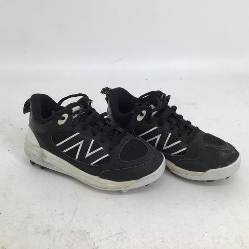 Vist Large View of Product Image Which is Used New Balance FRESH FOAM 3000V7 YTH 13 BB/SB CLEATS BB/SB Cleats Black Youth 13.0