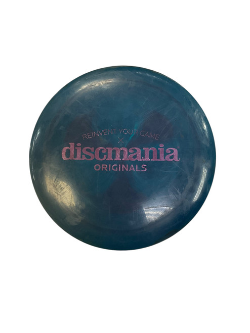 Vist Large View of Product Image Which is Used Discmania C-LINE DD3 Disc Golf Driver Navy Blue 163g