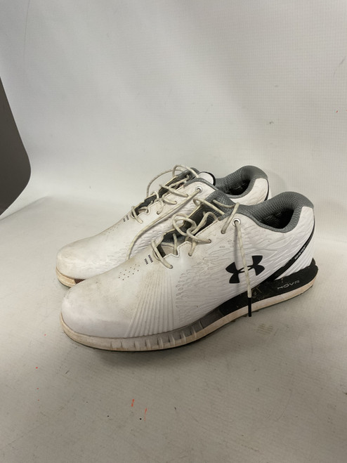 Vist Large View of Product Image Which is Used Under Armour HOVR GORE-TEX Mens Golf Shoes White Senior 10