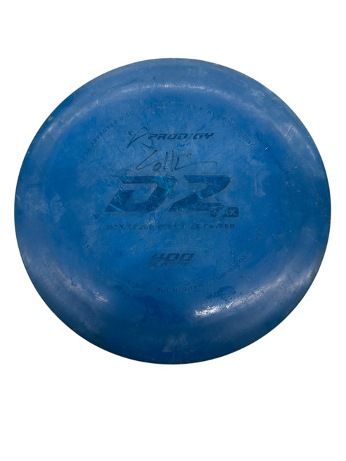 Vist Large View of Product Image Which is Used Prodigy Disc D2 MAX 400 Disc Golf Driver Royal Blue